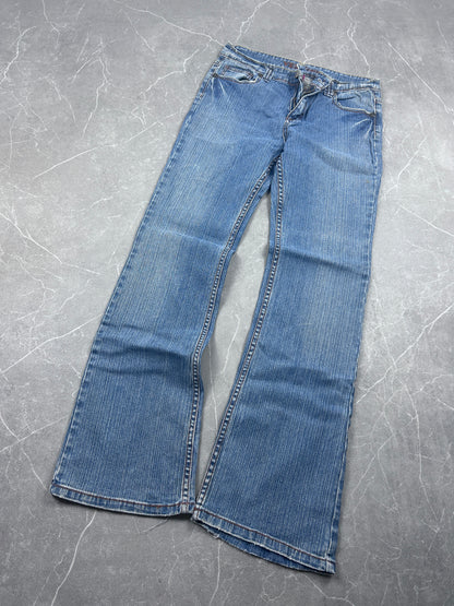 Y2K Bootcut Jeans Damen