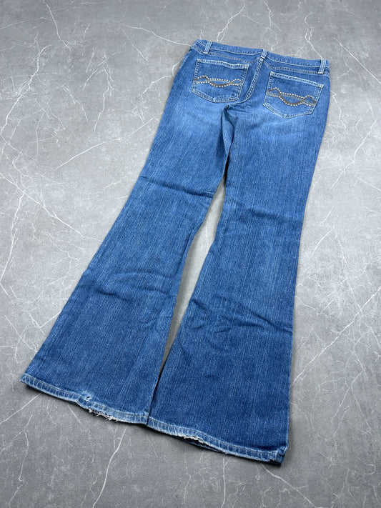 Y2K Bootcut Jeans Damen