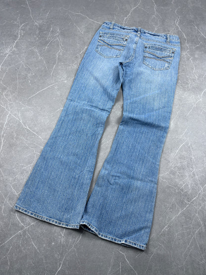 Y2K Bootcut Jeans Damen
