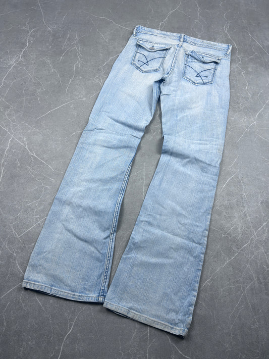Y2K Bootcut Jeans Damen