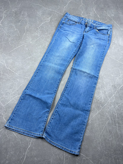 Y2K Bootcut Jeans Damen
