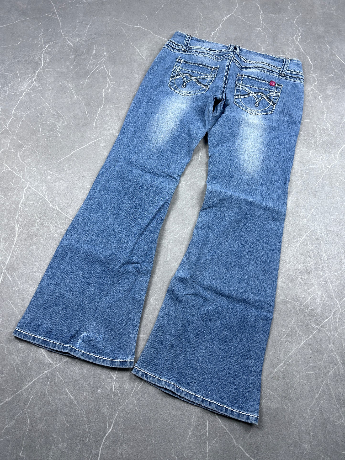 Y2K Bootcut Jeans Damen