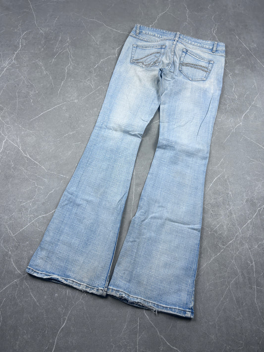 Y2K Bootcut Jeans Damen