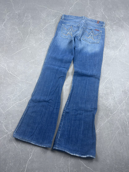Y2K Bootcut Jeans Damen