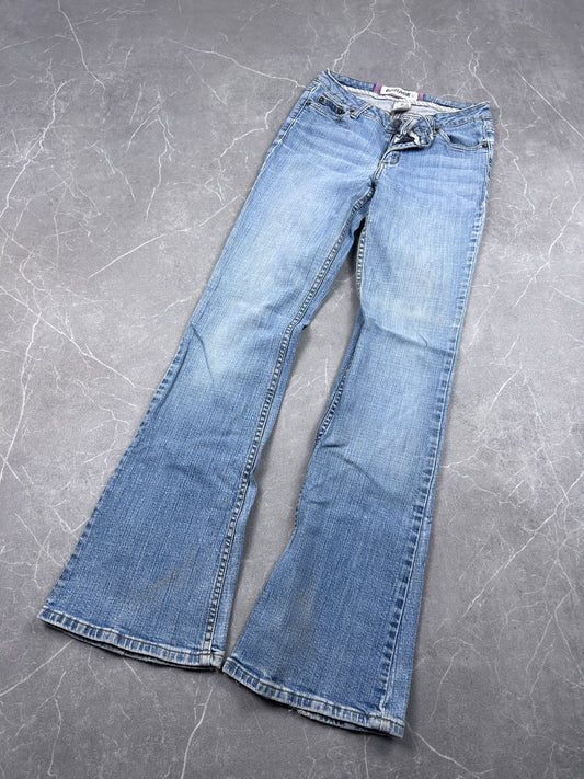 Y2K Bootcut Jeans Damen