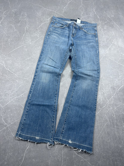 Y2K Bootcut Jeans Damen