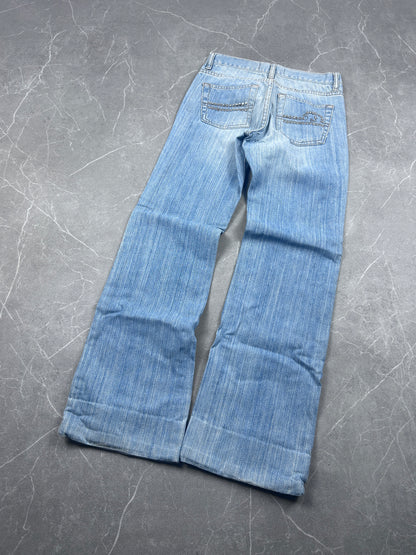 Y2K Bootcut Jeans Damen