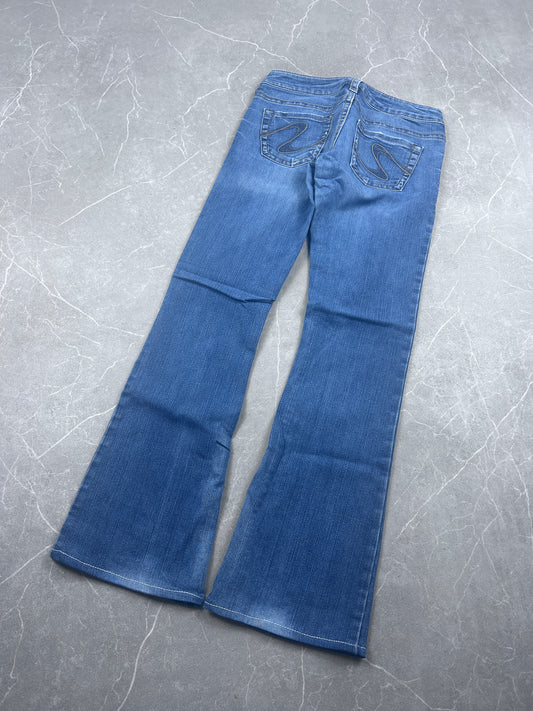 Y2K Bootcut Jeans Damen