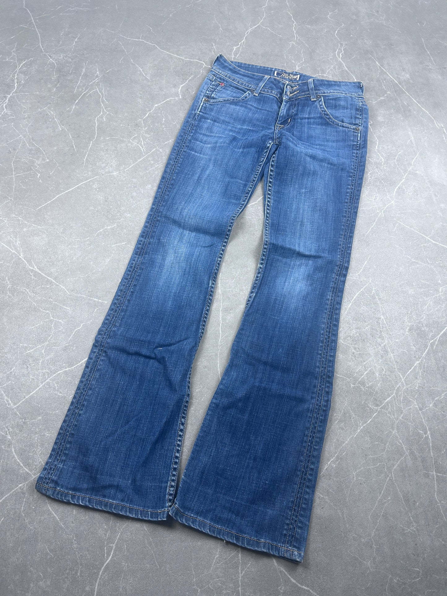 Y2K Bootcut Jeans Damen