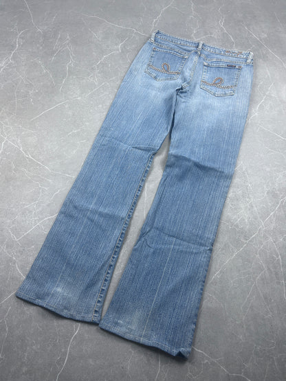 Y2K Bootcut Jeans Damen