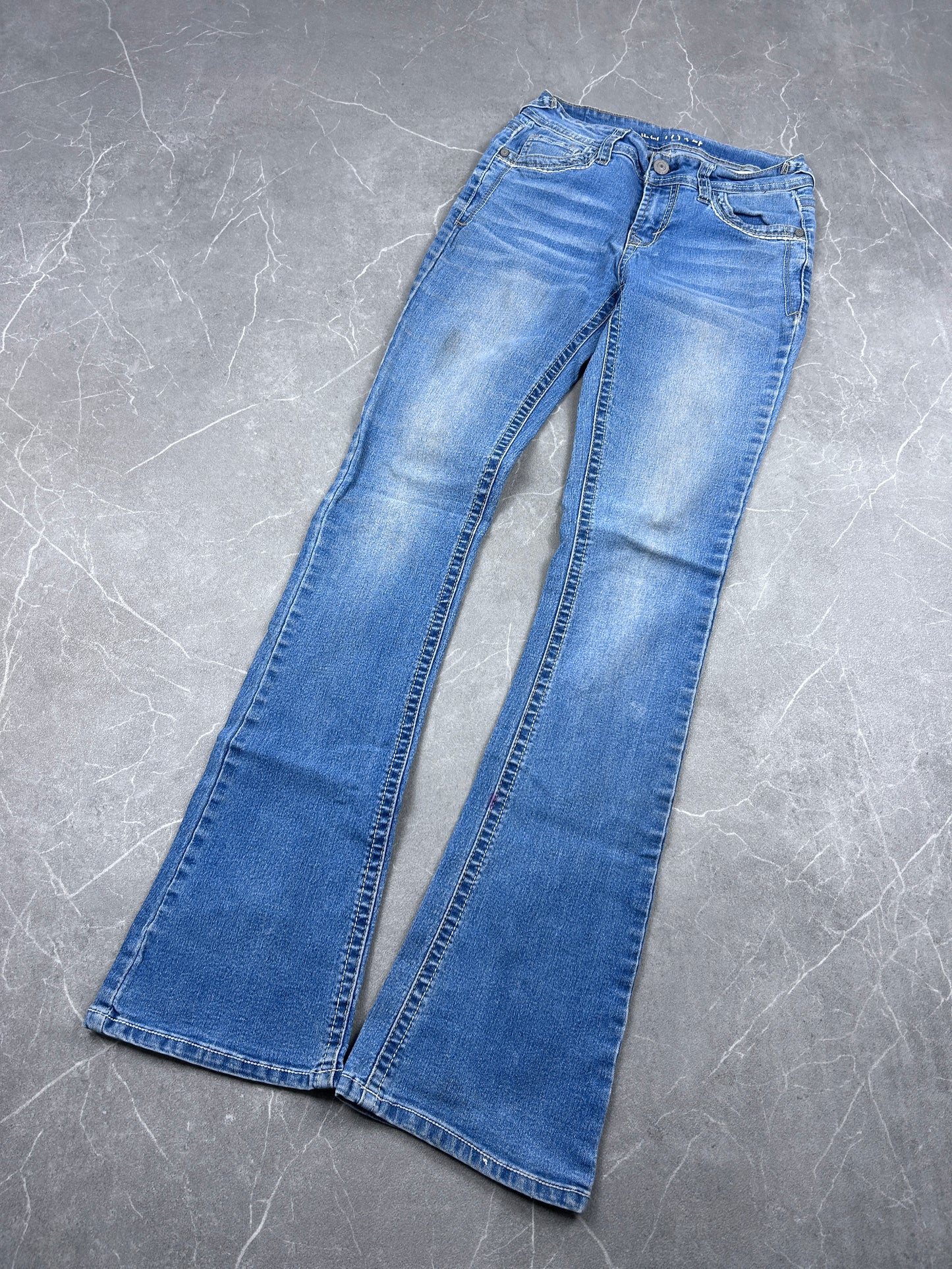 Y2K Bootcut Jeans Damen