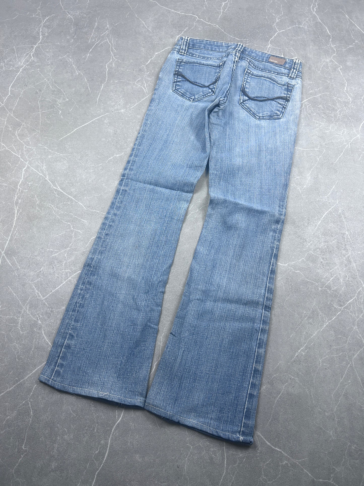 Y2K Bootcut Jeans Damen