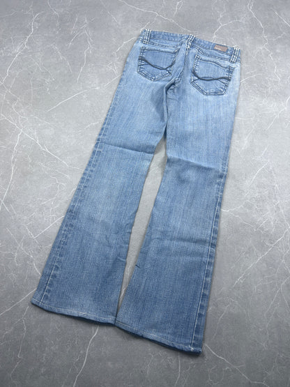 Y2K Bootcut Jeans Damen