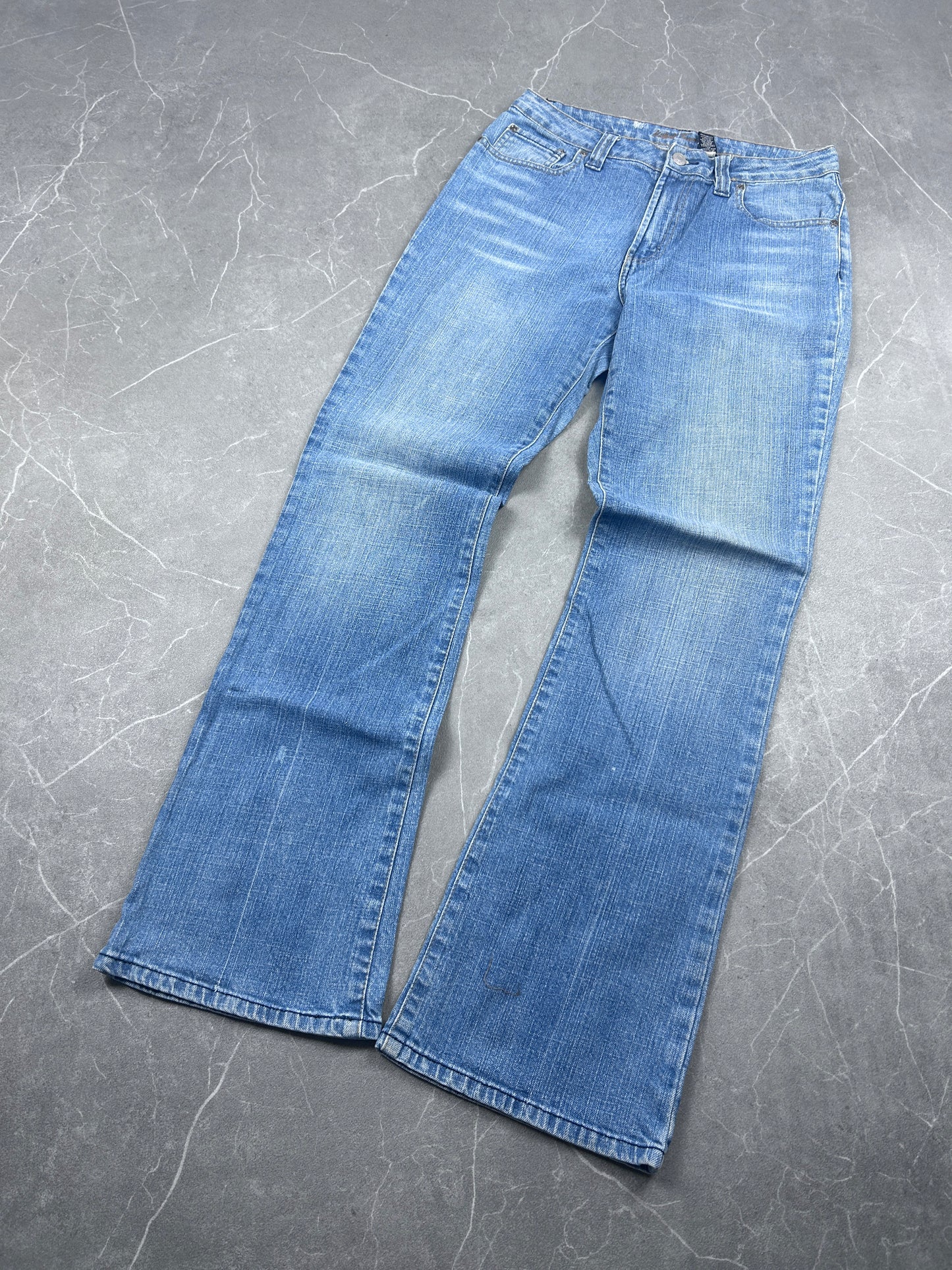 Y2K Bootcut Jeans Damen