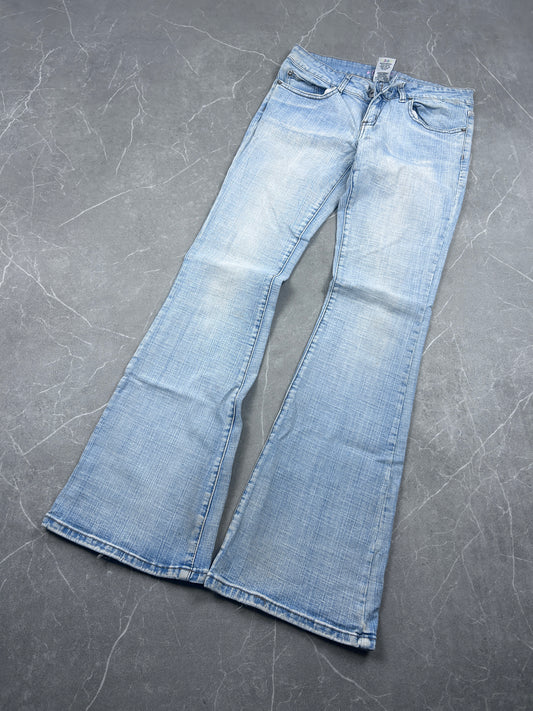 Y2K Bootcut Jeans Damen
