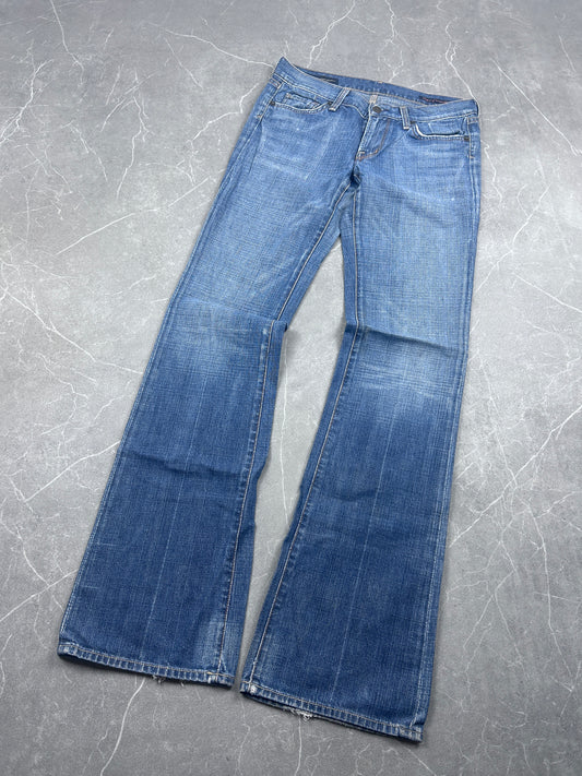 Y2K Bootcut Jeans Damen