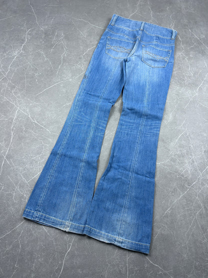 Y2K Bootcut Jeans Damen