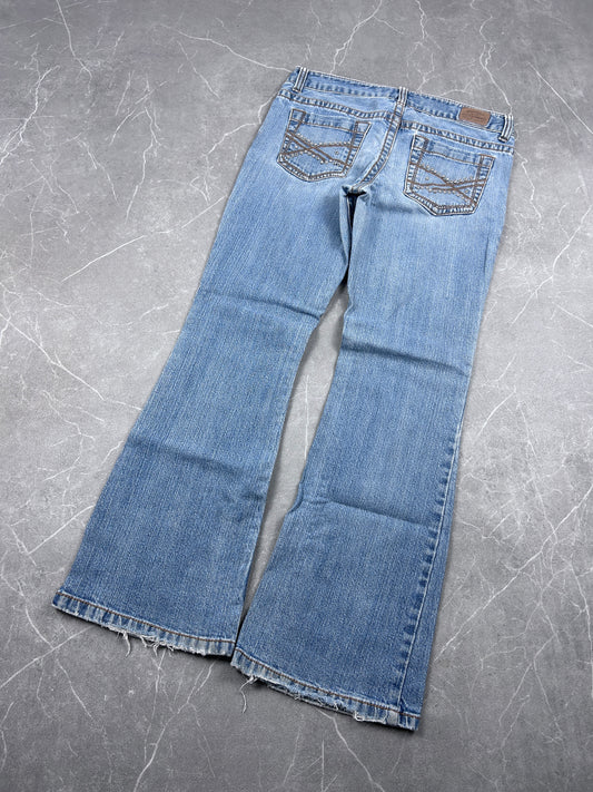 Y2K Bootcut Jeans Damen
