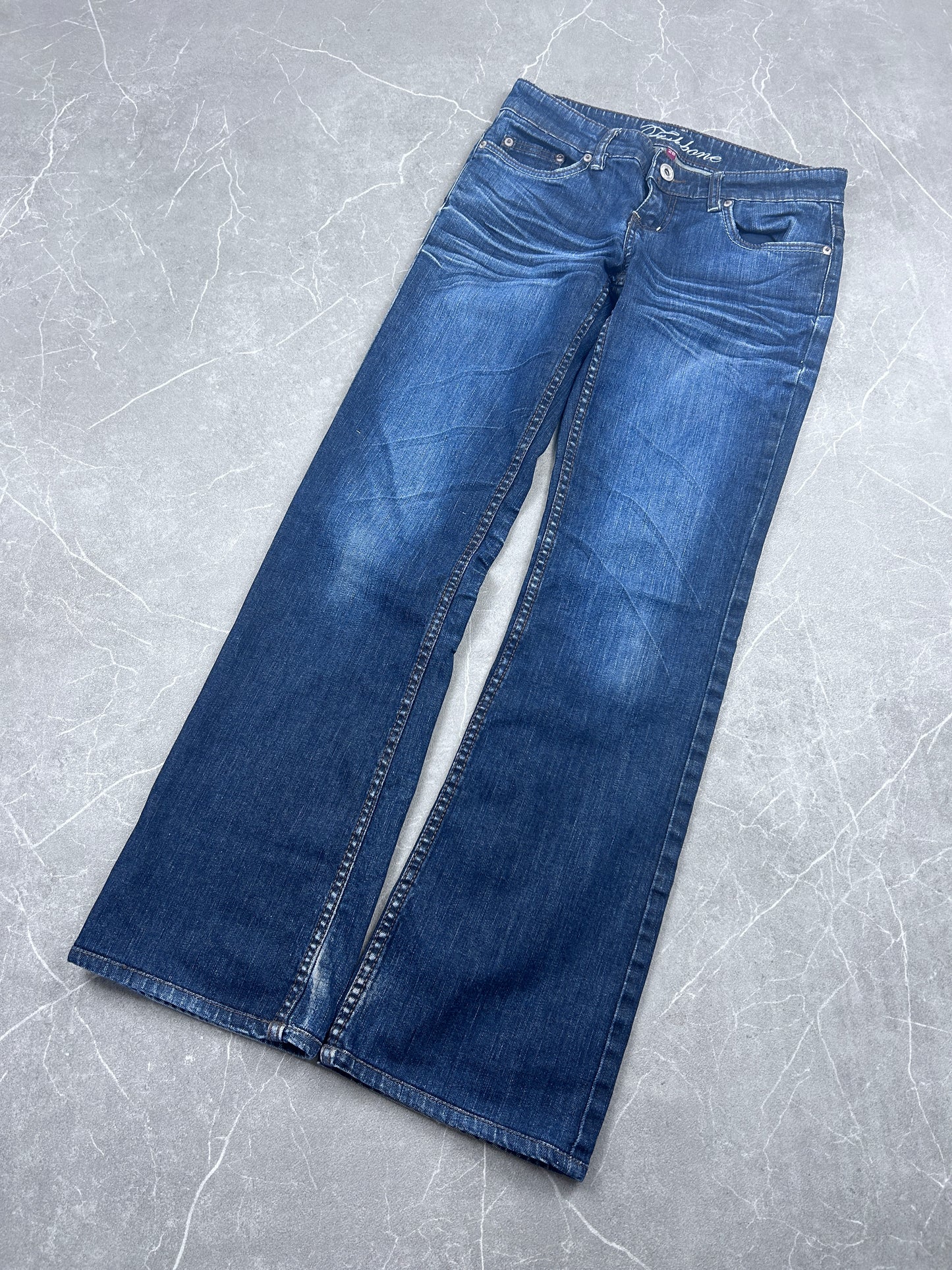 Y2K Bootcut Jeans Damen