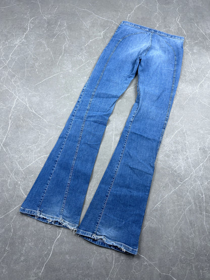 Y2K Bootcut Jeans Damen