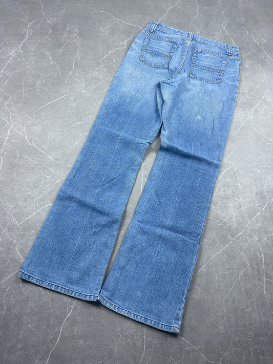 Y2K Bootcut Jeans Damen