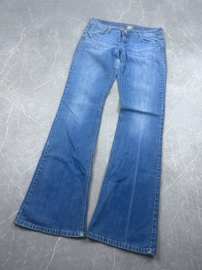 Y2K Bootcut Jeans Damen