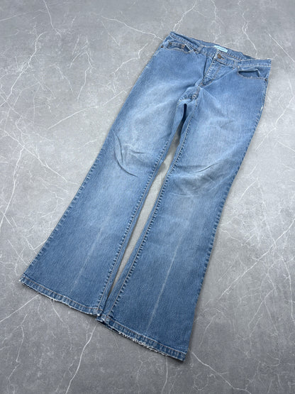 Y2K Bootcut Jeans Damen