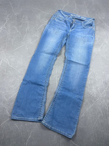 Y2K Bootcut Jeans Damen