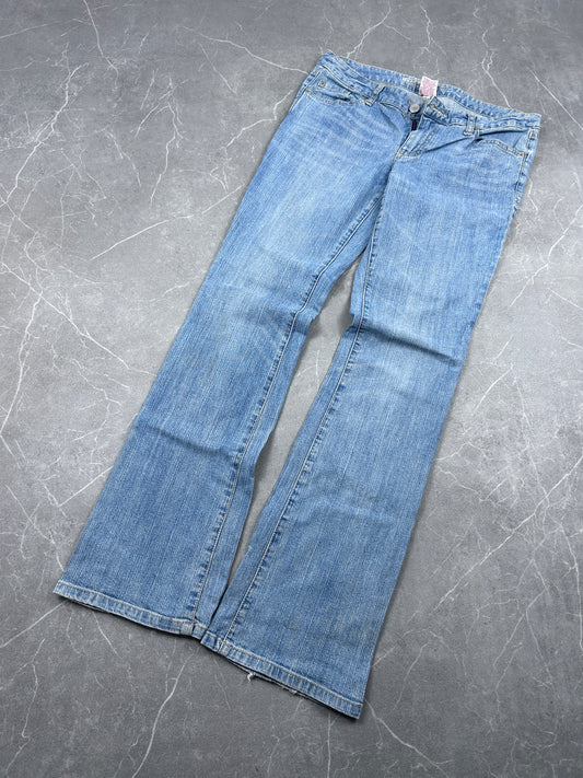 Y2K Bootcut Jeans Damen