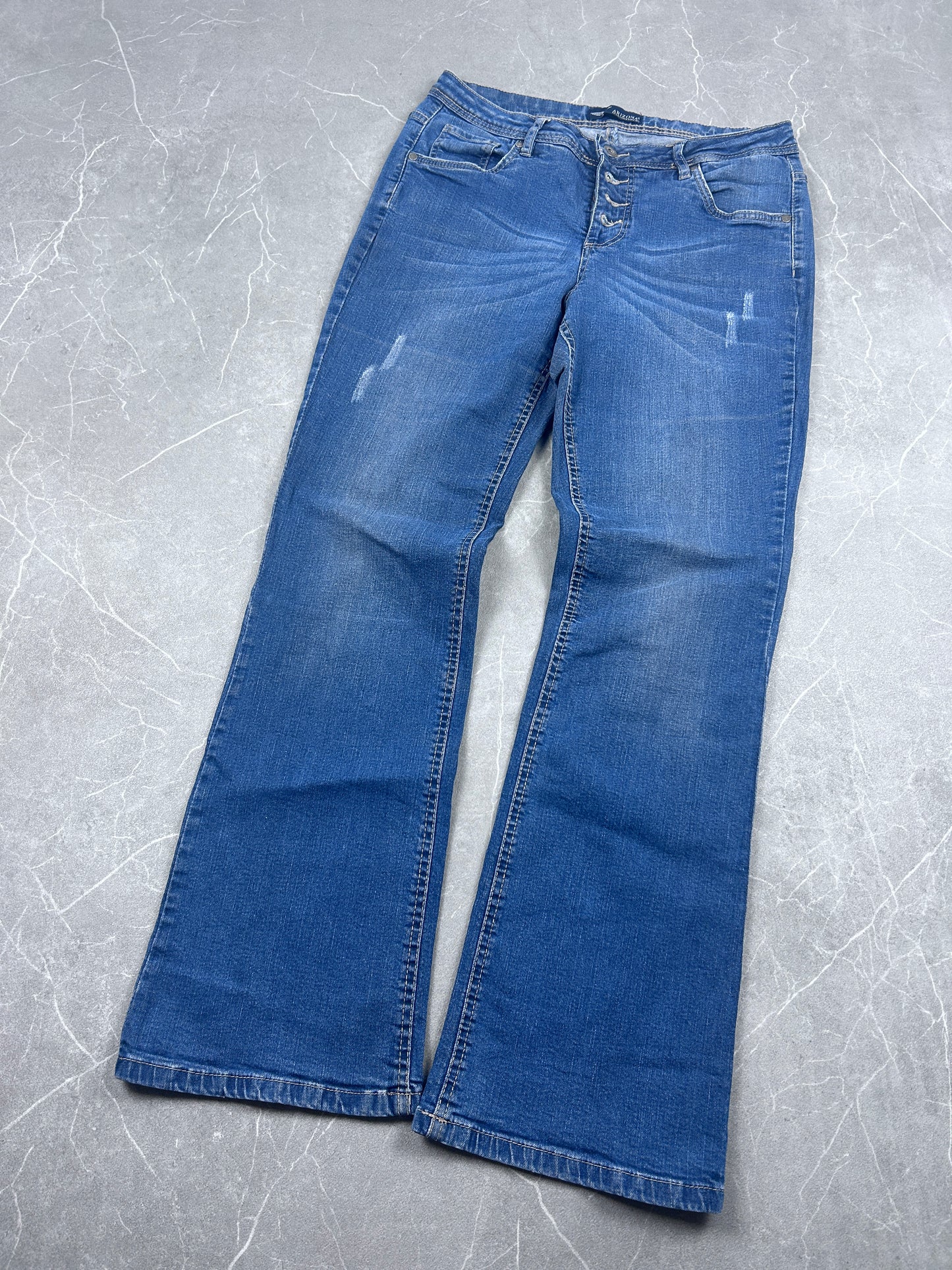 Y2K Bootcut Jeans Damen