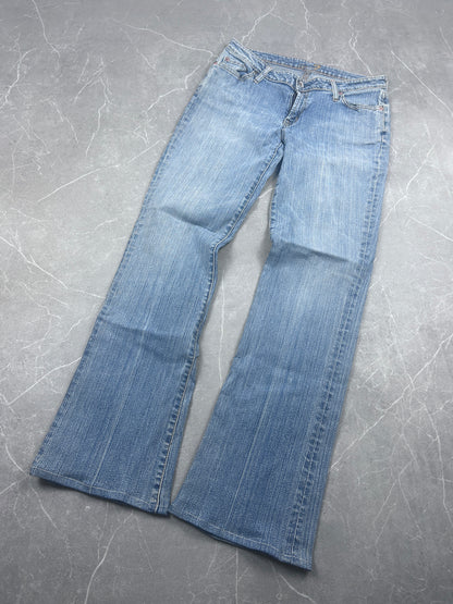 Y2K Bootcut Jeans Damen