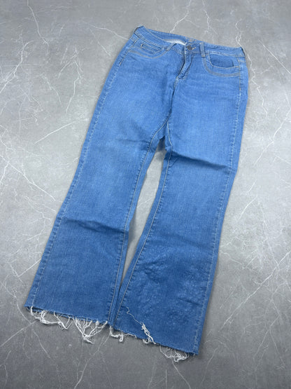Y2K Bootcut Jeans Damen