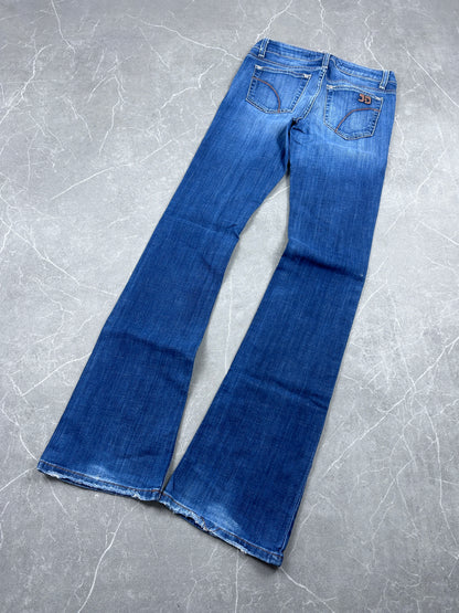 Y2K Bootcut Jeans Damen