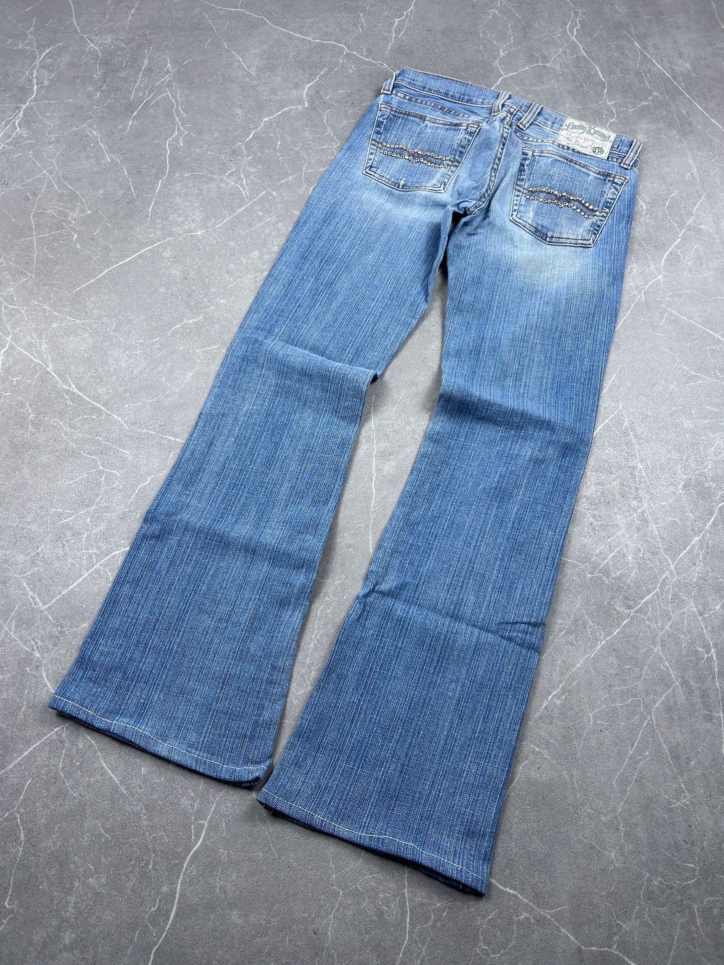 Y2K Bootcut Jeans Damen