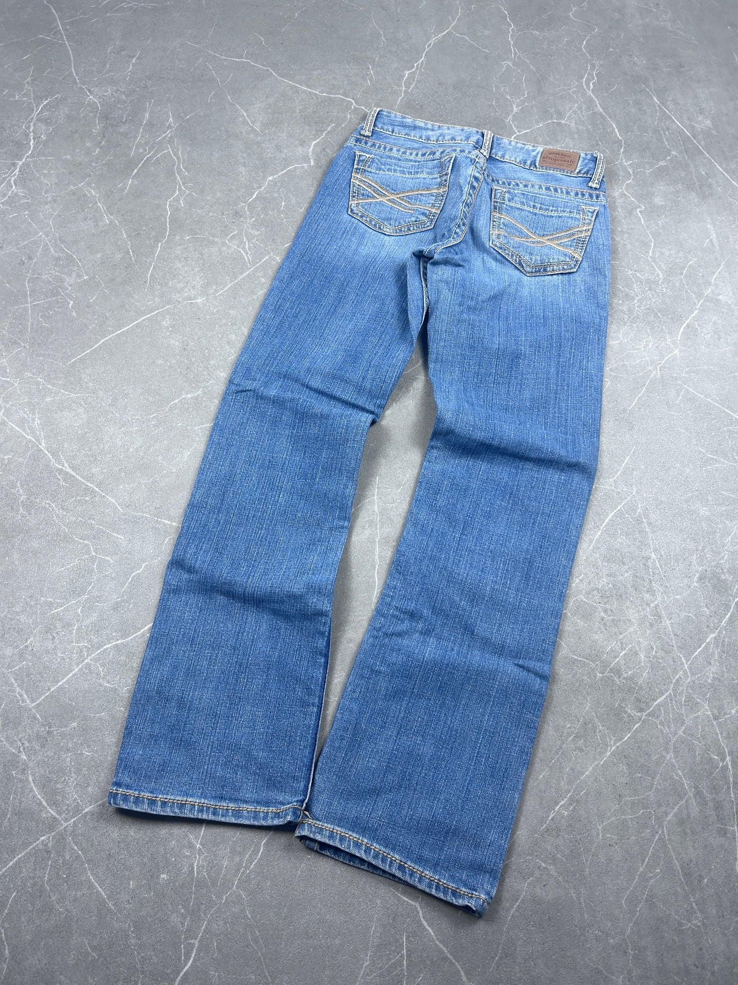 Y2K Bootcut Jeans Damen