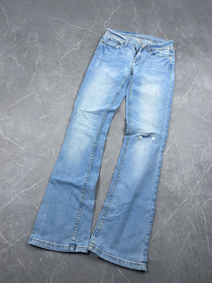 Y2K Bootcut Jeans Damen