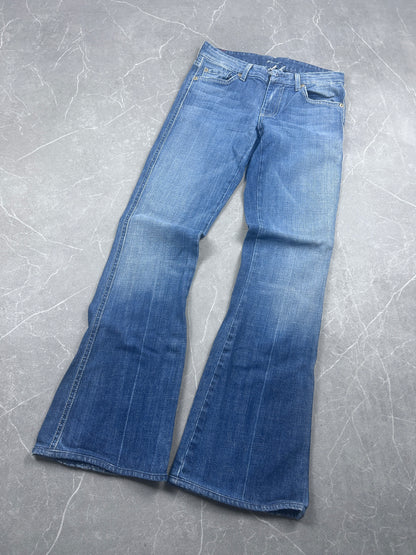 Y2K Bootcut Jeans Damen
