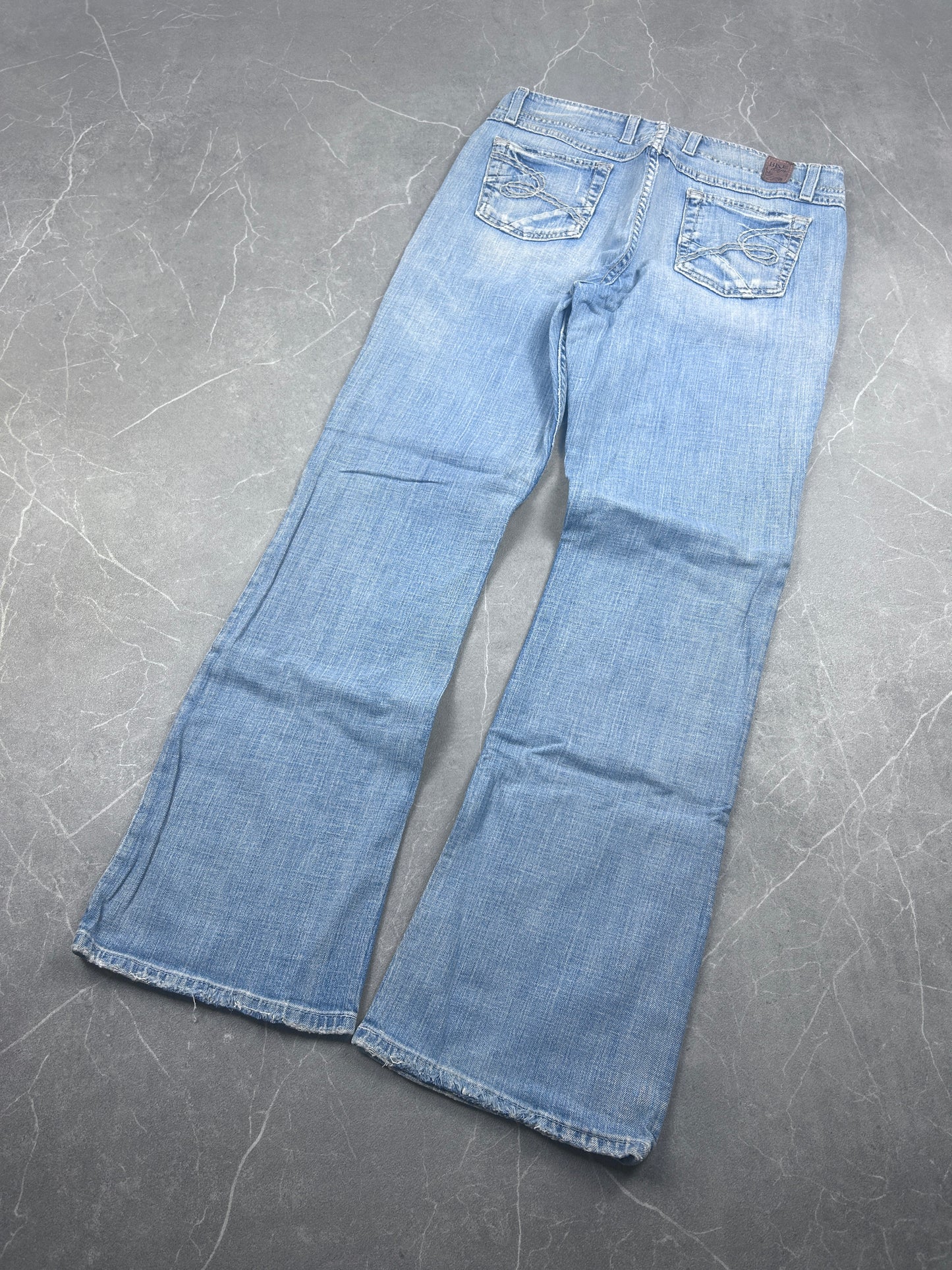Y2K Bootcut Jeans Damen
