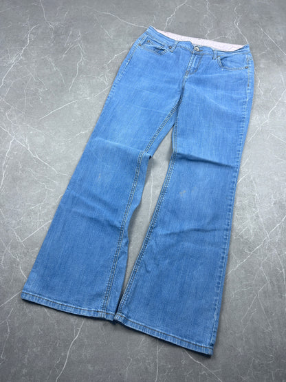 Y2K Bootcut Jeans Damen