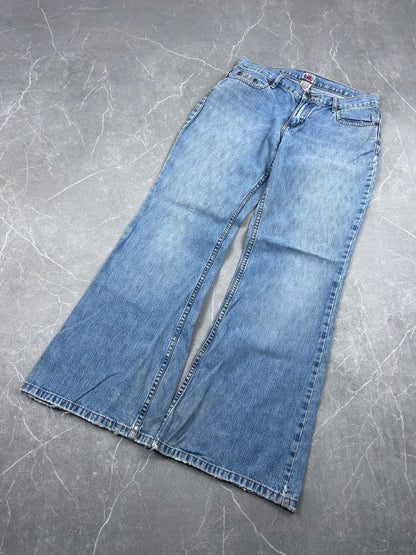Y2K Bootcut Jeans Damen