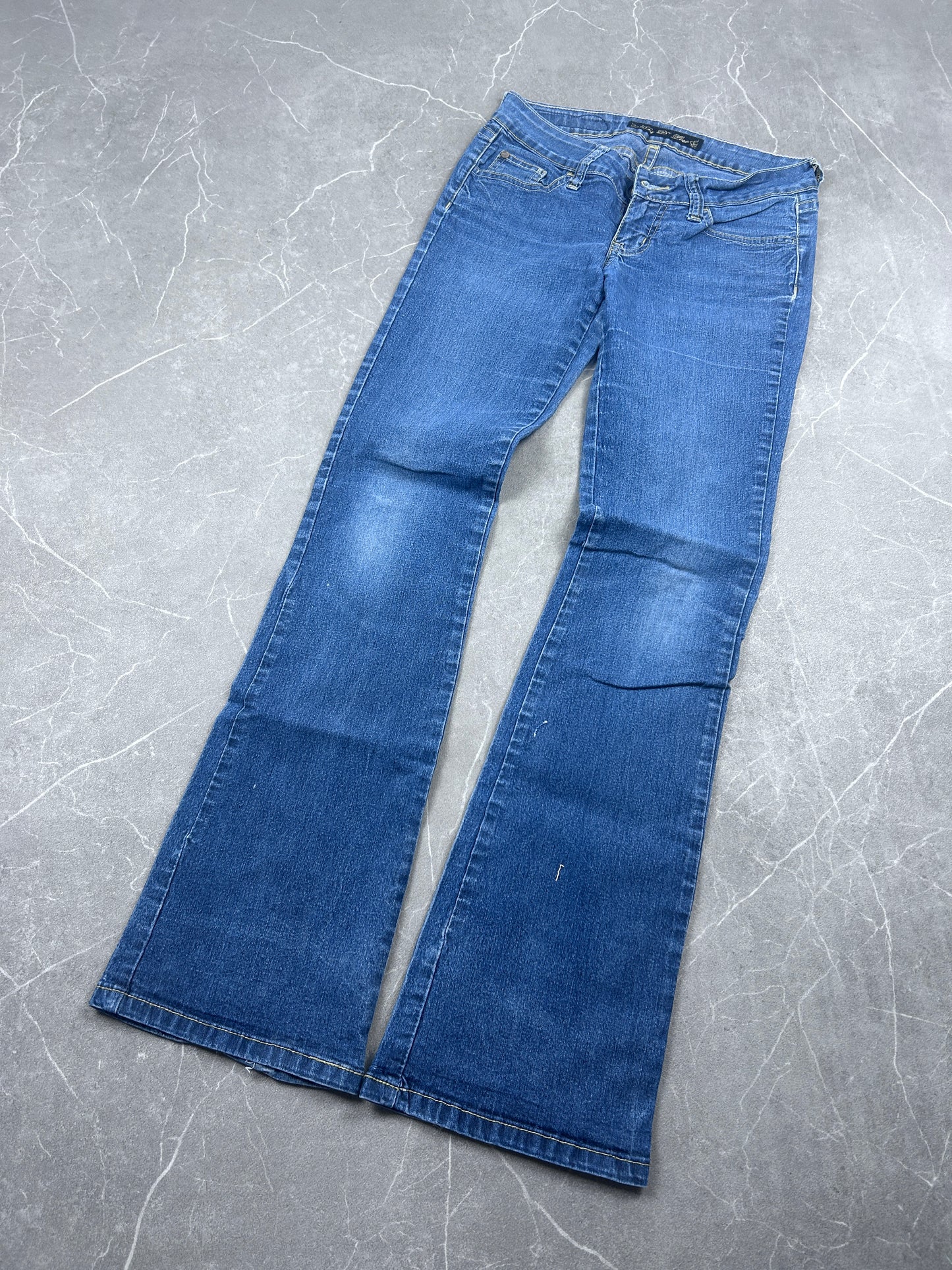 Y2K Bootcut Jeans Damen