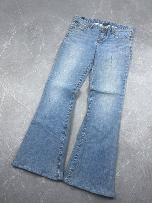 Y2K Bootcut Jeans Damen