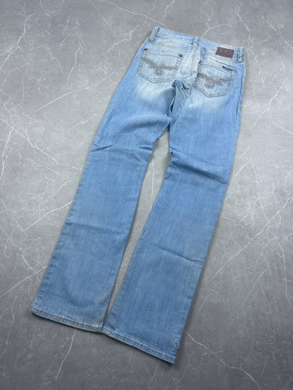 Y2K Bootcut Jeans Damen