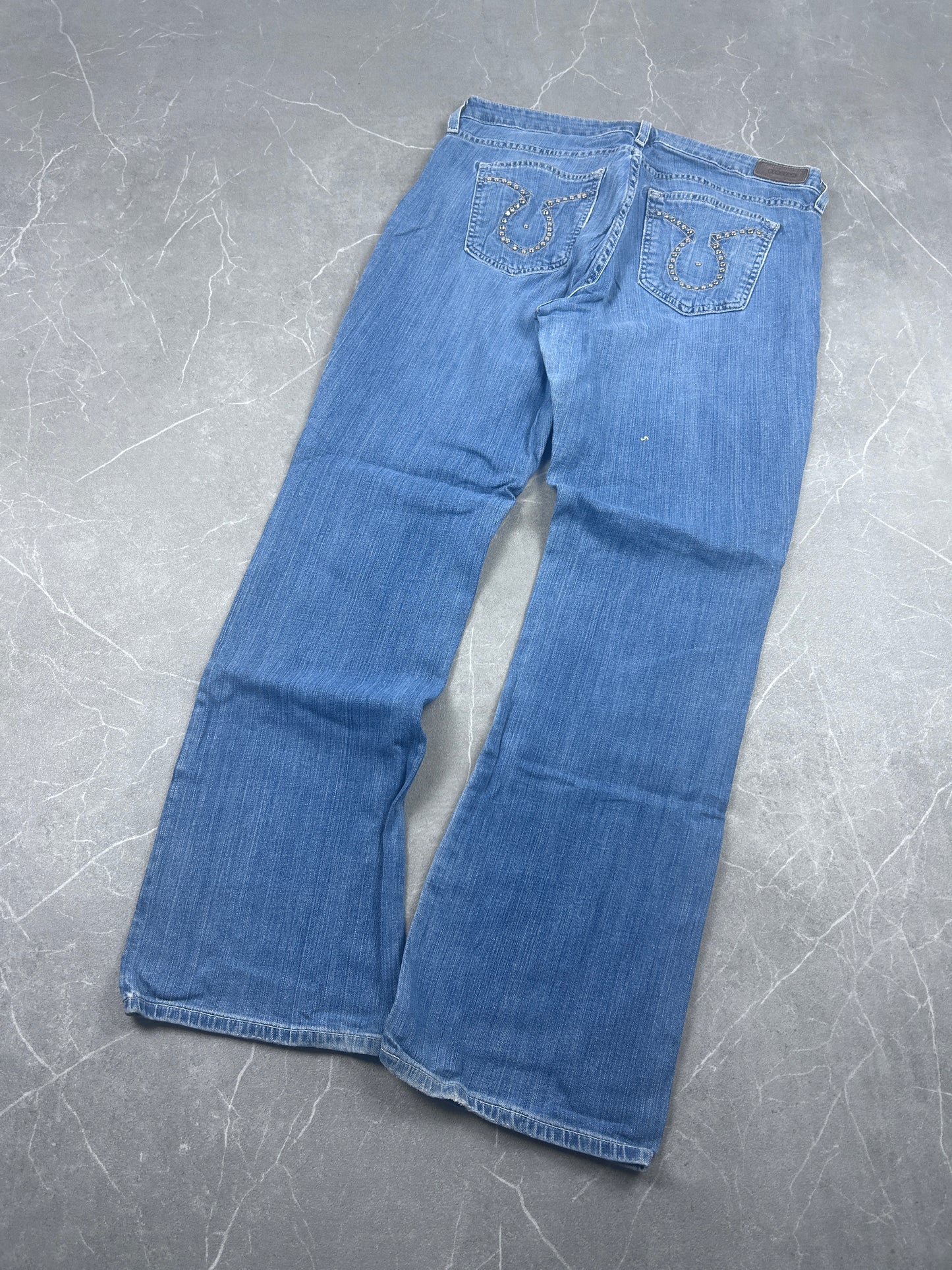 Y2K Bootcut Jeans Damen
