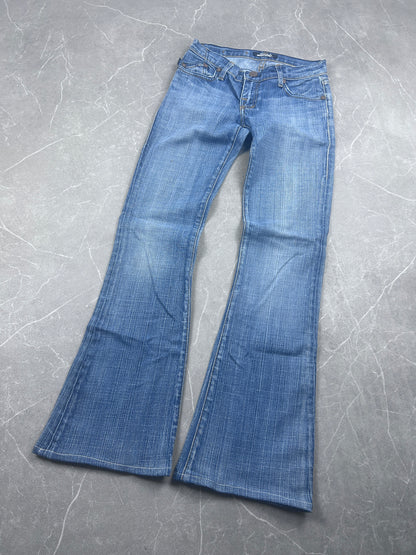 Y2K Bootcut Jeans Damen