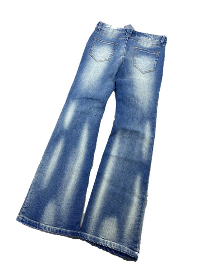 Y2K Bootcut Jeans Damen
