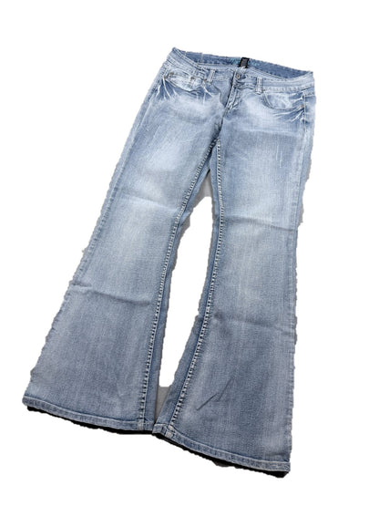 Y2K Bootcut Jeans Damen