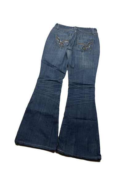 Y2K Bootcut Jeans Damen