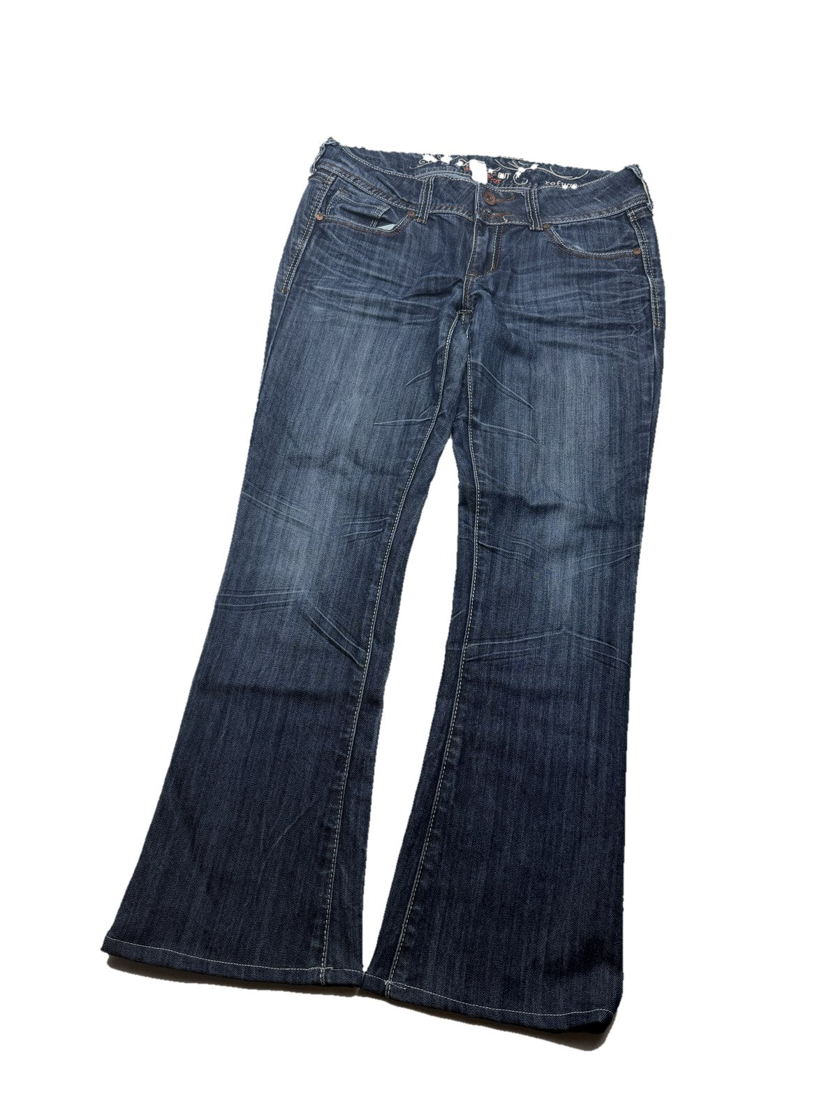 Y2K Bootcut Jeans Damen