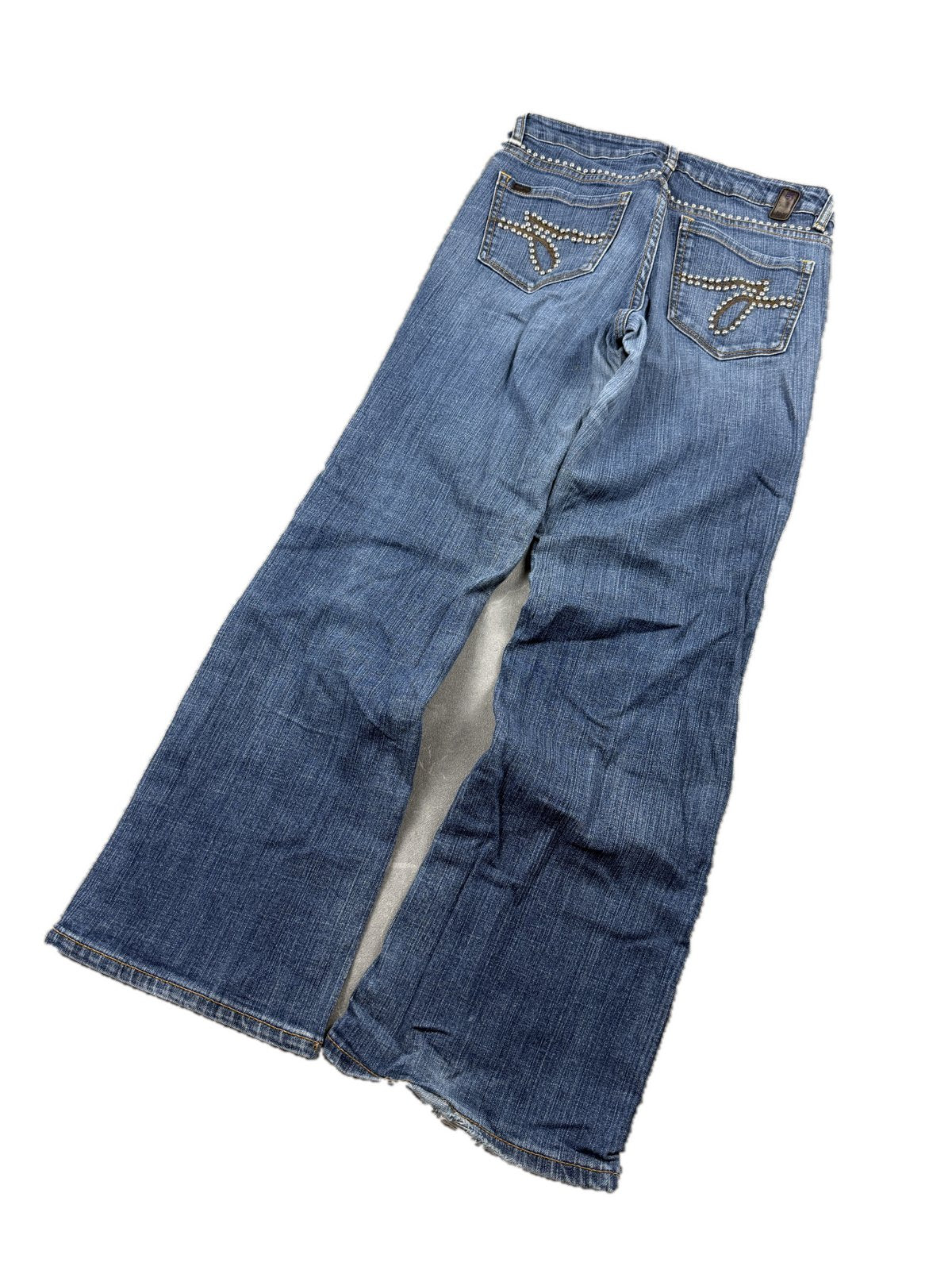 Y2K Bootcut Jeans Damen